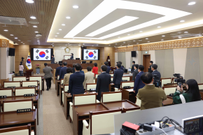 제262회 평택시의회 임시회 개회 및 신임의장 취임식_01